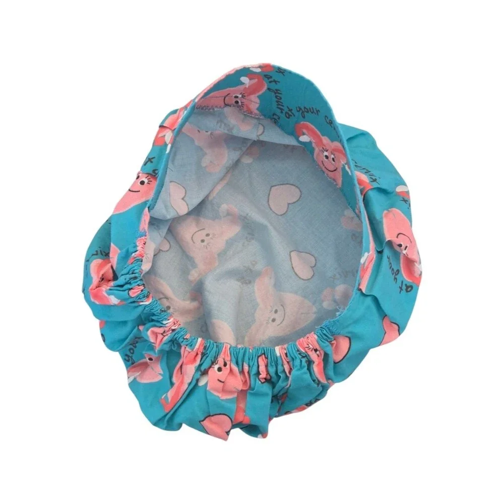 At Your Cervix OB/GYN Scrub Cap Louis + Phil Unisex Long Hair Comfort Euro Style